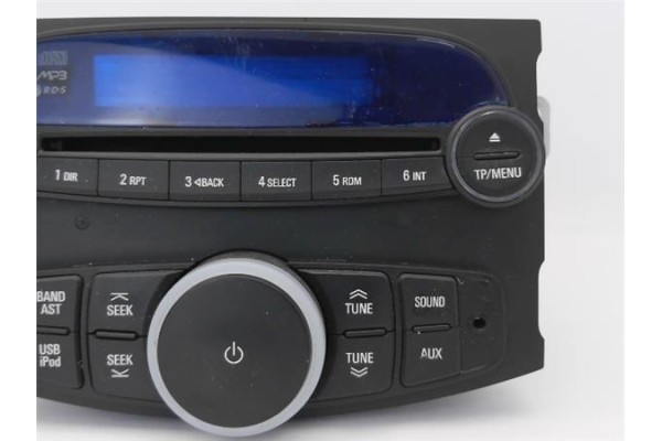 Recambio de radio / cd para chevrolet spark 1.0 basis referencia OEM IAM 95909153 95298824 