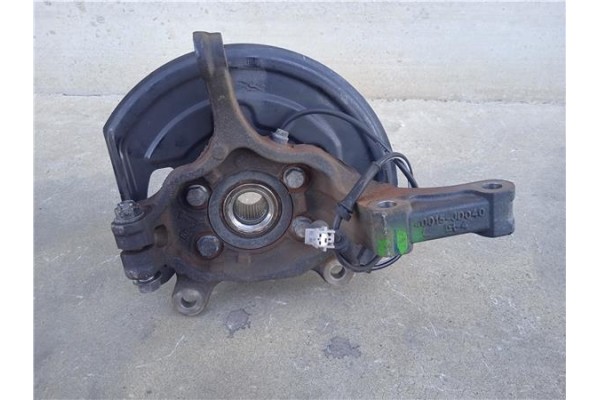 Recambio de mangueta delantero izquierda para nissan qashqai (j10) 1.6 360 referencia OEM IAM 40015JD040  
