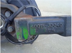 Recambio de mangueta delantero izquierda para nissan qashqai (j10) 1.6 360 referencia OEM IAM 40015JD040  