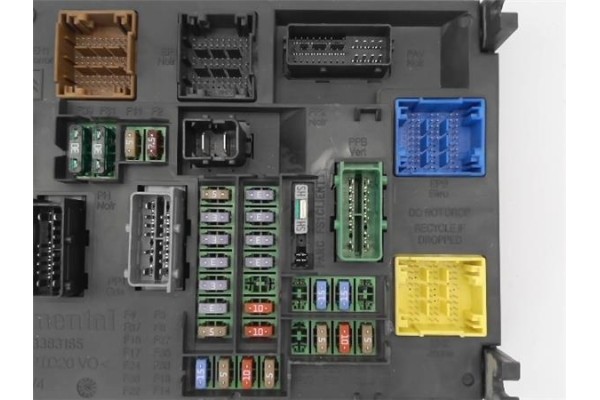 Recambio de caja fusibles/rele para citroen c4 berlina 1.6 exclusive referencia OEM IAM 9665547480  