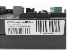 Recambio de caja fusibles/rele para citroen c4 berlina 1.6 exclusive referencia OEM IAM 9665547480  