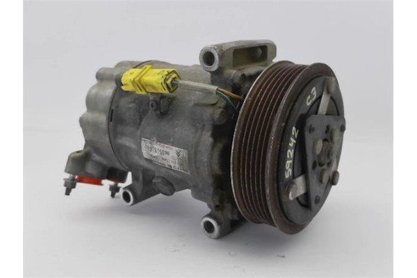 Recambio de compresor aire acond. para citroen c3 1.6 16v hdi referencia OEM IAM 6453QH 9655191680 
