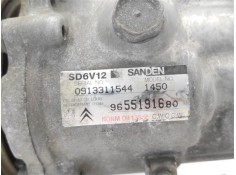 Recambio de compresor aire acond. para citroen c3 1.6 16v hdi referencia OEM IAM 6453QH 9655191680 