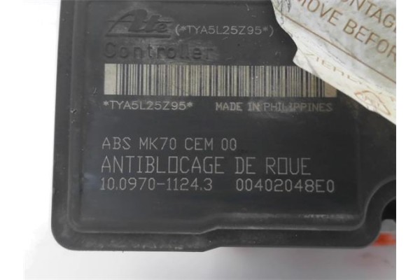 Recambio de nucleo abs para citroen c3 1.6 16v hdi referencia OEM IAM 4541FY 9858280080 