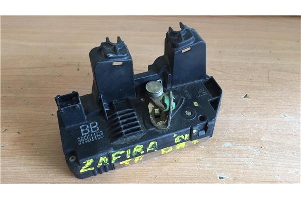 Recambio de cierre electromagnetico trasero derecho para opel zafira a (1999) 1.6 elegance [1,6 ltr. - 74 kw 16v] referencia OEM