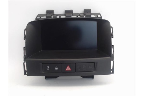 Recambio de pantalla navegador para opel astra j berlina 5p 1.6 excellence referencia OEM IAM   