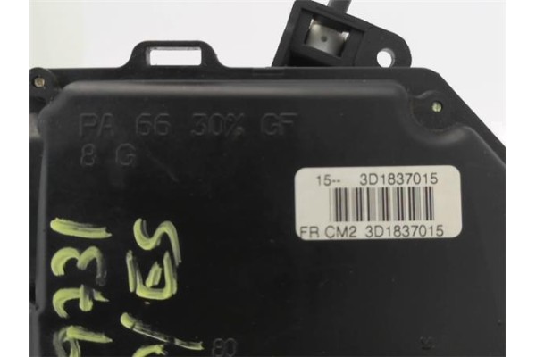 Recambio de cierre electromagnetico delantero izquierdo para volkswagen golf v (1k1) 1.6 referencia OEM IAM 3D1837015 3D1837015A