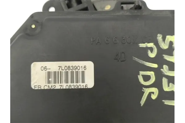 Recambio de cierre electromagnetico trasero derecho para volkswagen golf v (1k1) 1.6 referencia OEM IAM 7L0839016D  