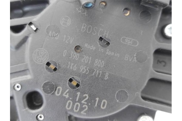 Recambio de motor limpiaparabrisas trasero para volkswagen golf v (1k1) 1.6 referencia OEM IAM 1K6955711C  