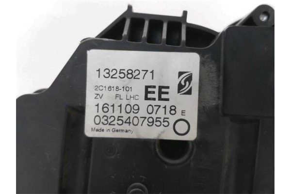 Recambio de cierre electromagnetico delantero izquierdo para opel corsa d 1.3 cdti referencia OEM IAM 133261 13258271 