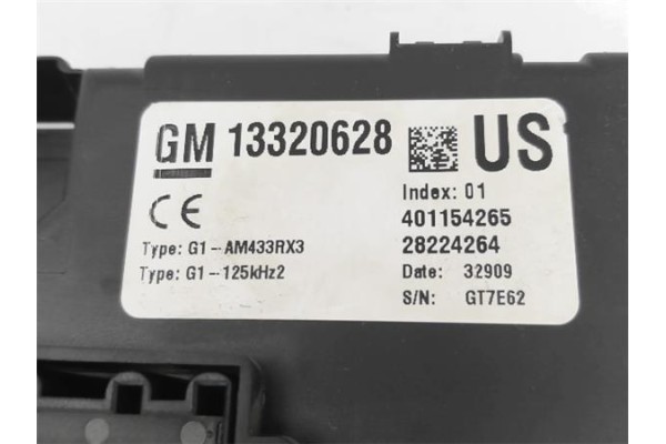 Recambio de caja fusibles/rele para opel corsa d 1.3 cdti referencia OEM IAM 6236169 13320628 