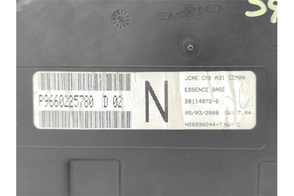 Recambio de cuadro instrumentos para citroen c2 1.1 referencia OEM IAM 6105WK P9660225780D02 