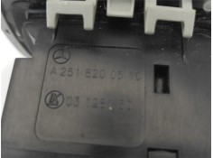 Recambio de mando elevalunas trasero derecho para mercedes-benz clase a (bm 169) 2.0 a 180 cdi (169.007) referencia OEM IAM A251