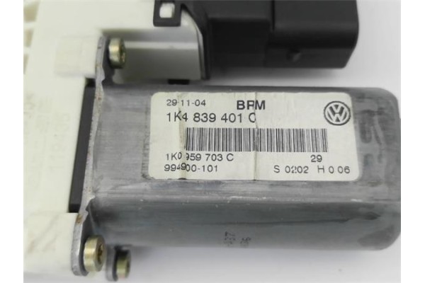 Recambio de motor elevalunas trasero izquierdo para volkswagen golf v (1k1) 2.0 fsi referencia OEM IAM 1K0959703FL03 1K0959703C 