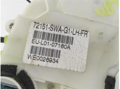 Recambio de cierre electromagnetico delantero izquierdo para honda cr-v iii 2.2 i-dtec referencia OEM IAM 72110SWAE02 EUL0107160