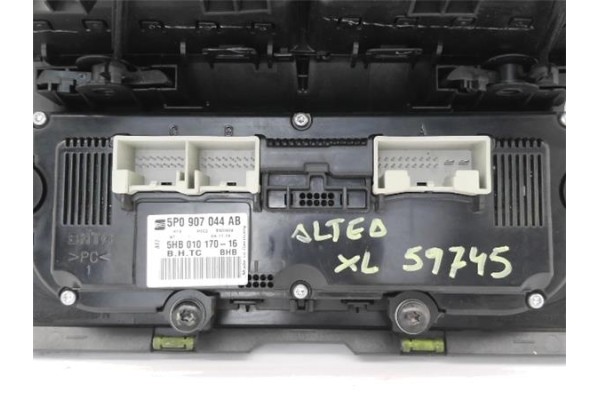 Recambio de mandos calefaccion / a.a. para seat altea xl (5p5) 1.6 tdi referencia OEM IAM 5P0907044ABAT7 5P0907044AB 