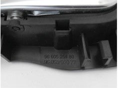 Recambio de manilla int. puerta delantero izquierda para citroen c4 berlina 1.6 exclusive referencia OEM IAM 9143T8 9660525480 