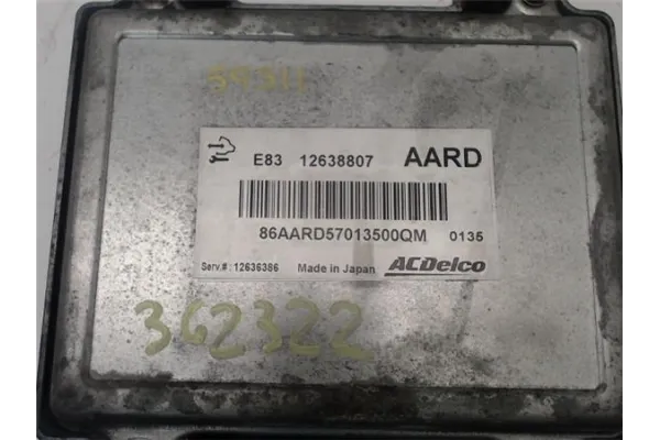 Recambio de centralita interfax para opel astra j 1.6 referencia OEM IAM 12679199 12636386 