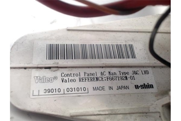 Recambio de mandos calefaccion / a.a. para nissan micra (k12e) 1.2 16v referencia OEM IAM 27510AX701 F667192N01 