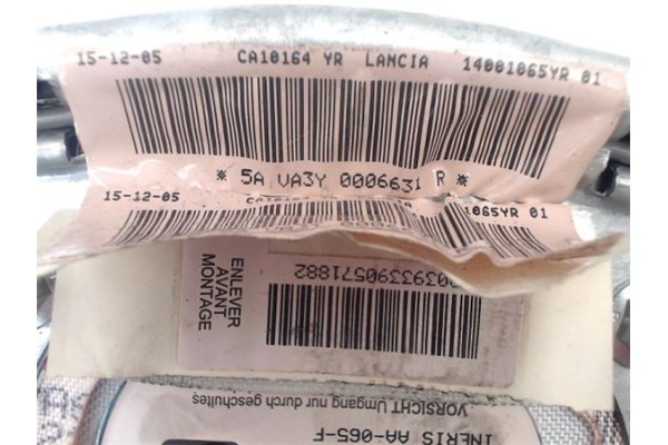 Recambio de airbag volante para lancia phedra (180) 2.2 jtd (179axc1a) referencia OEM IAM 9467066069  