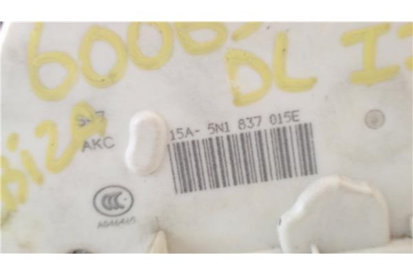 Recambio de cierre electromagnetico delantero izquierdo para seat ibiza berlina (6j5) 1.6 tdi referencia OEM IAM 5N1837015E  