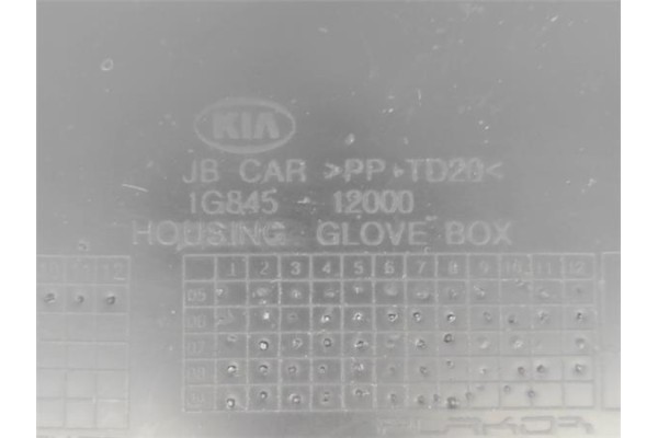 Recambio de guantera salpicadero para kia rio (jb) 1.4 16v referencia OEM IAM 84510 1G200XI 1G84512000 
