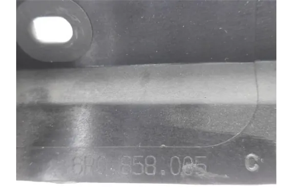 Recambio de embellecedor consola salpicadero para volkswagen polo v (6r1) 1.4 advance referencia OEM IAM 6R0858005C  