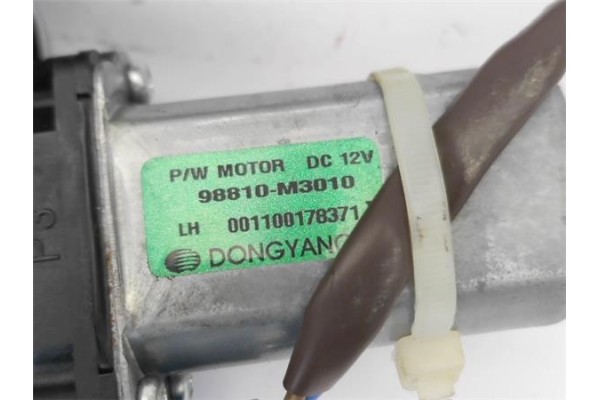 Recambio de elevalunas electrico delantero izquierdo para chevrolet spark 1.0 basis referencia OEM IAM 95129328 98810M3010 