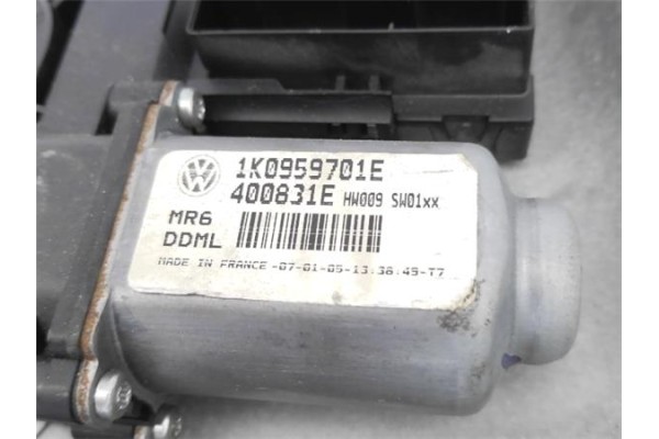 Recambio de elevalunas electrico delantero izquierdo para volkswagen golf v (1k1) 1.6 referencia OEM IAM 1K0959793 1K0959701L 