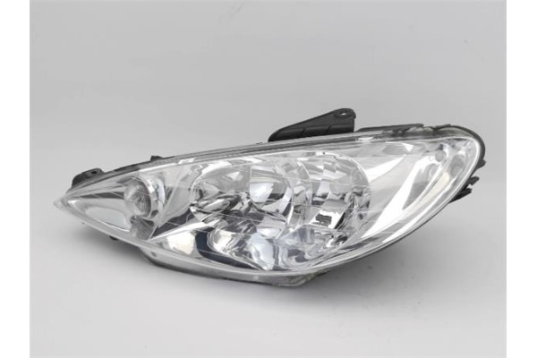 Recambio de faro delantero izquierdo para peugeot 206 1.4 i referencia OEM IAM 6204S9  