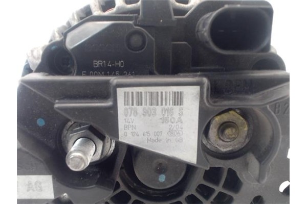 Recambio de alternador para audi a4 berlina (8e) 3.0 referencia OEM IAM 78903016S  