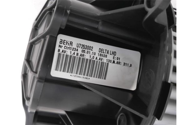 Recambio de motor calefaccion para opel astra j 1.7 cdti referencia OEM IAM 1845105 U7253002 
