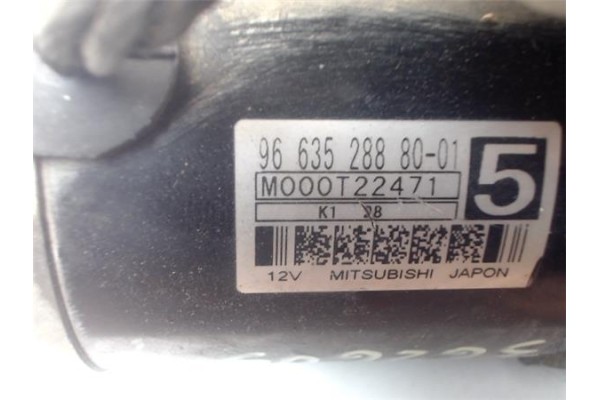 Recambio de motor arranque para citroen c3 1.4 attraction referencia OEM IAM 966352888001 M000T22471 