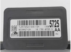 Recambio de centralita para opel astra j 1.7 cdti referencia OEM IAM 1238839 BE39M27Y2H 