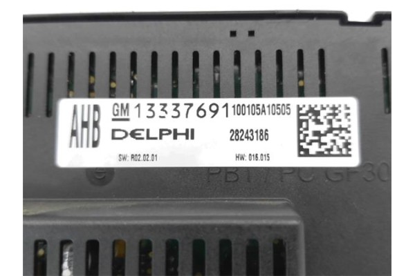 Recambio de mandos calefaccion / a.a. para opel astra j 1.7 cdti referencia OEM IAM 13337691 13346092 