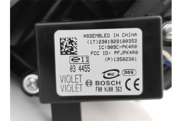 Recambio de mando intermitencia para opel astra j 1.7 cdti referencia OEM IAM 1241055 20817720 