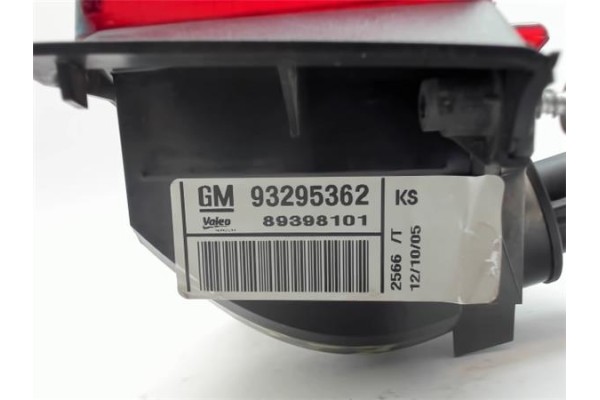 Recambio de faro antiniebla izquierdo para opel meriva 1.7 cdti referencia OEM IAM 93295362 89071144 1222123 , OPEL | 6223039 , 