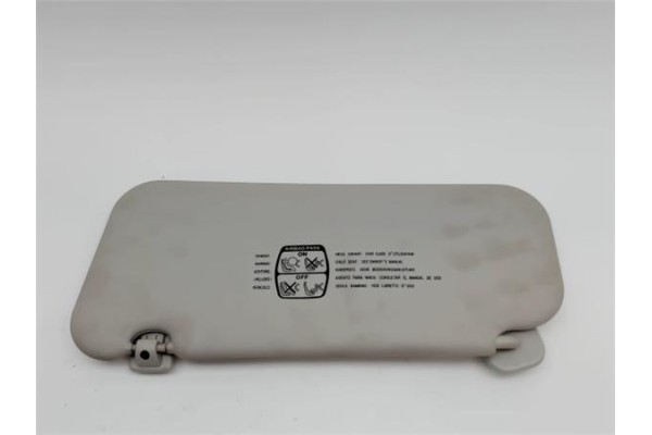 Recambio de parasol derecho para citroen xsara picasso 1.6 referencia OEM IAM 8143HL  