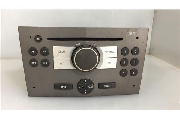 Recambio de radio / cd para opel astra h berlina 1.7 cdti referencia OEM IAM 13190856 CD30 Recambio de radio / cd para opel astra h berlina 1.7 cdti referencia OEM IAM 13190856 CD30