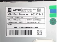 Recambio de pantalla navegador para opel astra j berlina 5p 1.6 excellence referencia OEM IAM 95247248  