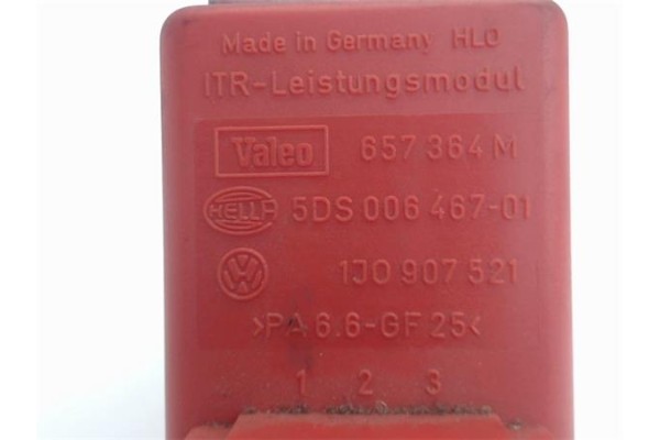 Recambio de resistencia calefaccion para seat leon (1m1) 1.6 16 v referencia OEM IAM 1J0907521 657364M 357907521 , AUDI