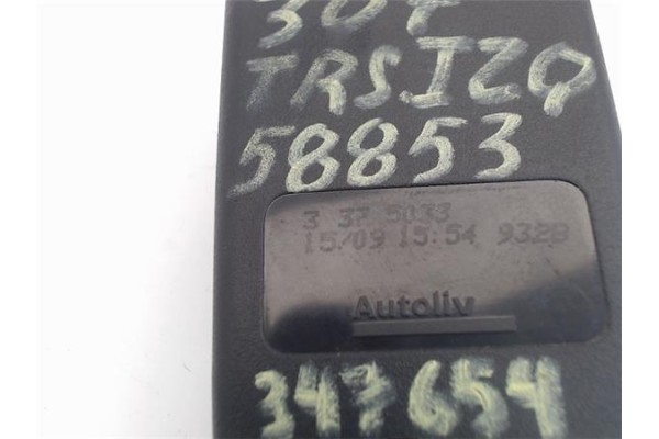 Recambio de anclaje cinturon trasero izquierdo para peugeot 307 break (3e) 2.0 referencia OEM IAM   
