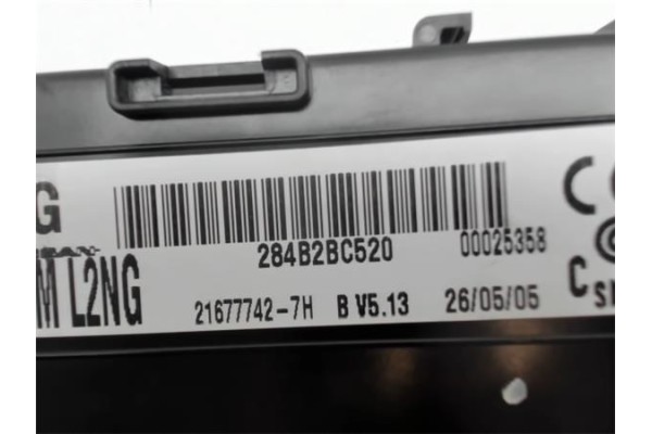 Recambio de centralita calefaccion para nissan micra (k12e) 1.5 dci referencia OEM IAM 284B2BC520  
