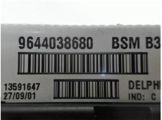 Recambio de caja fusibles/rele para citroen c3 1.4 hdi referencia OEM IAM 9644038680  