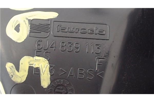 Recambio de manilla int. puerta trasero izquierda para seat ibiza berlina (6j5) 1.6 tdi referencia OEM IAM 6J4839113D2ZZ  