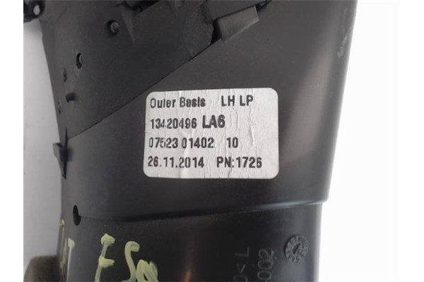 Recambio de rejilla entrada de aire para opel astra j berlina 5p 1.6 excellence referencia OEM IAM 13420496  