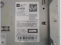 Recambio de radio / cd para opel astra j berlina 5p 1.6 excellence referencia OEM IAM 23499778  