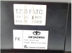 Recambio de mandos climatizador para chevrolet aveo berlina 1.4 lt referencia OEM IAM 96437402  