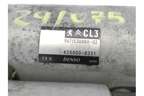 Recambio de motor arranque para citroen c3 1.4 hdi referencia OEM IAM 670690 0000255033 