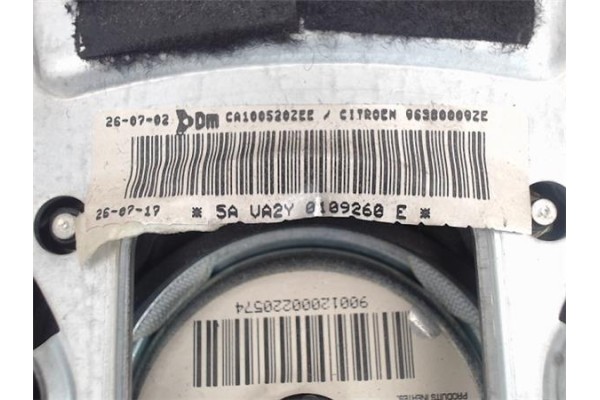 Recambio de airbag volante para citroen c3 1.4 hdi 16v exclusive referencia OEM IAM 96980009ZE  